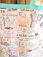 Load image into Gallery viewer, Vintage Style Retro Full Apron for Coffee Lovers size Large